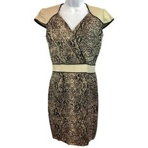 di Mare Animal Print Dress 38